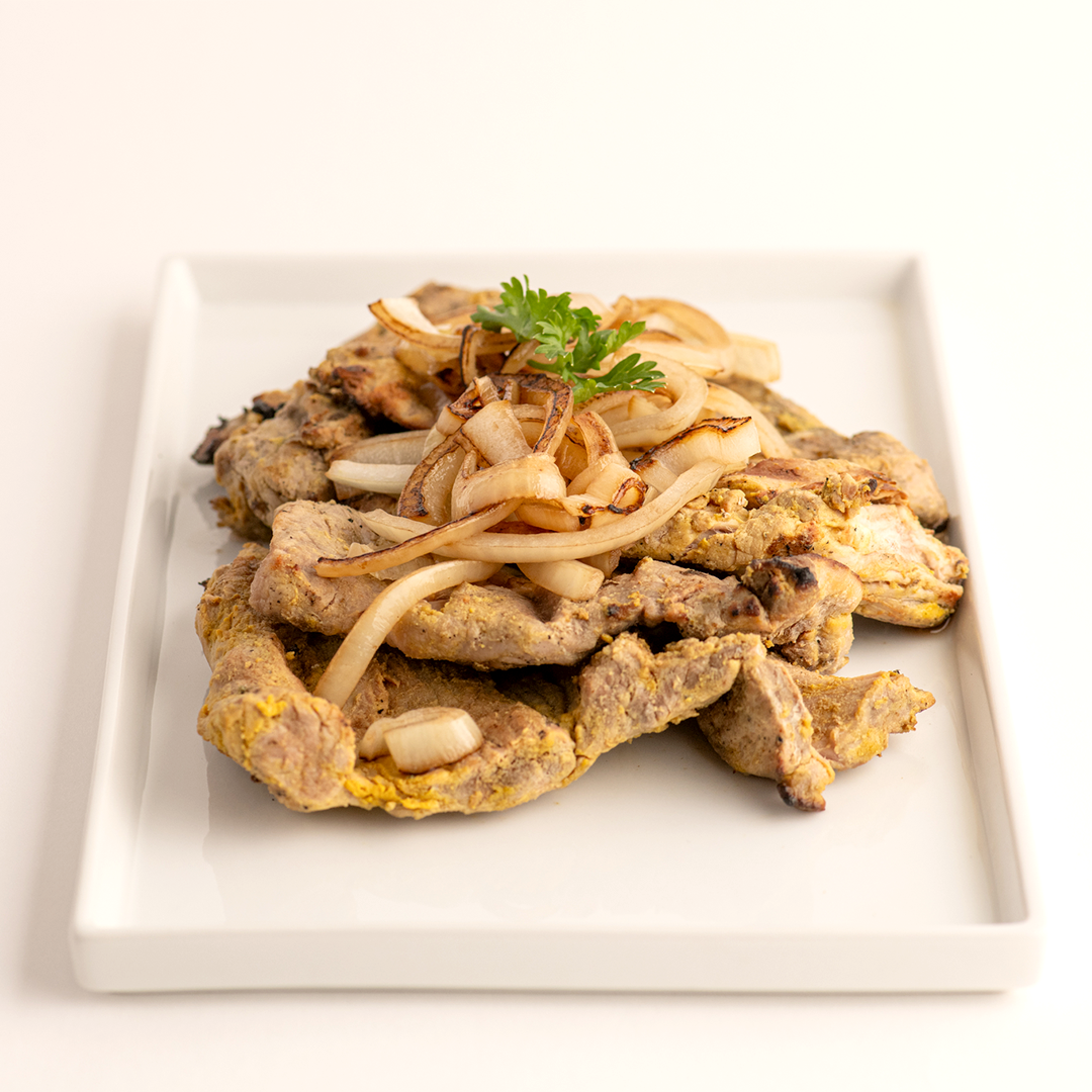 Pork Medallions with Caramelized Onion