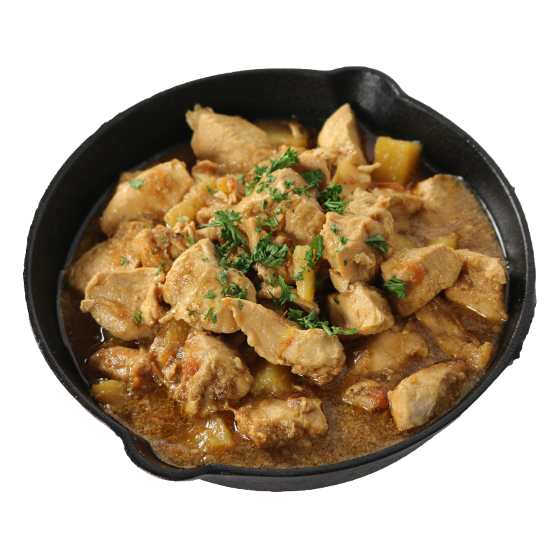 Stewed chicken