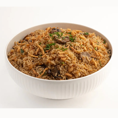 Arroz con champiñones