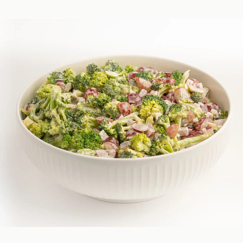 Ensalada de Brócoli con uvas