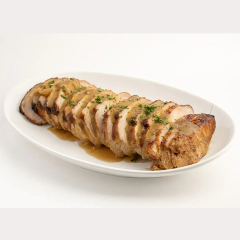 Lomo de cerdo glaseado