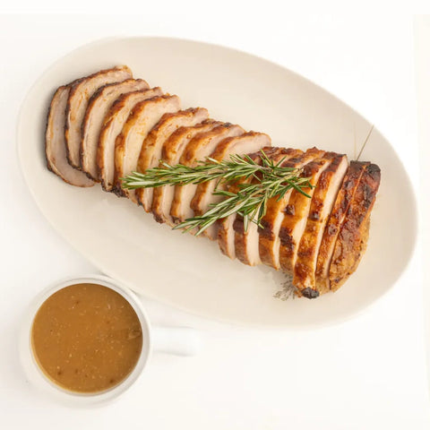 Lomo de cerdo glaseado