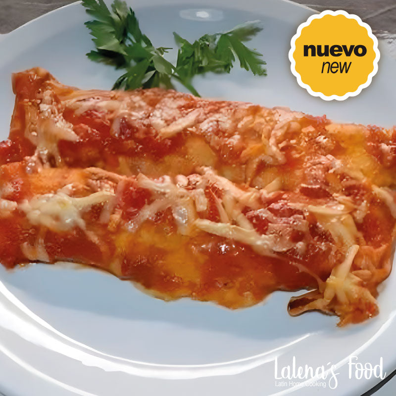 Canelones de Pollo / Chicken cannelloni