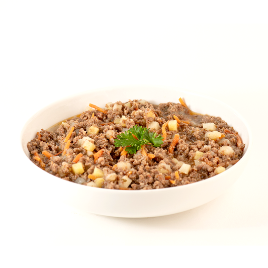 Carne molida con vegetales
