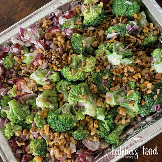 Ensalada de Brocoli con Uvas