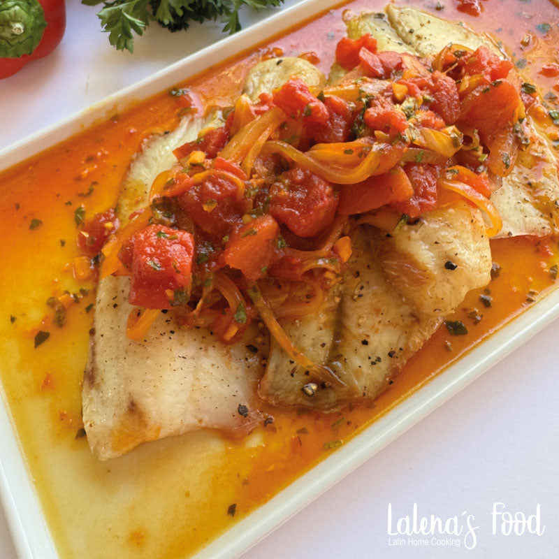 Filetito de pescado a la criolla / Creole Fish Filet