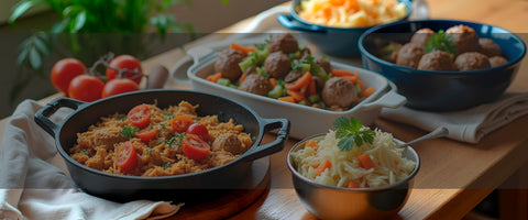 FROZEN MEATS, SEAFOOD & SOUPS WITH DELICIOUS SIDES
