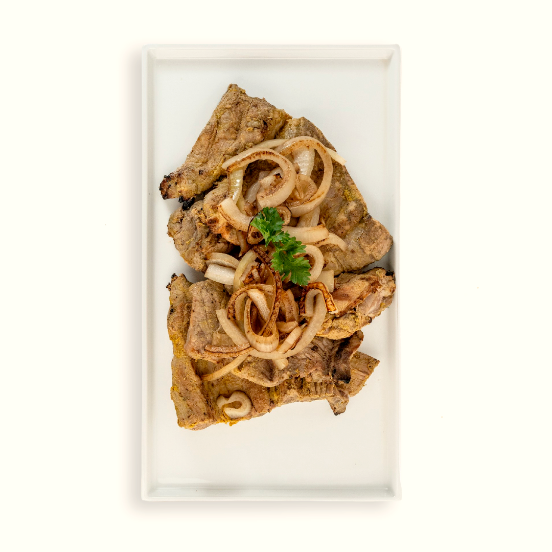 Pork Medallions with Caramelized Onion