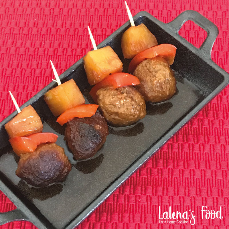 Albondigas de carne agridulce / Sweet and Sour Meatball